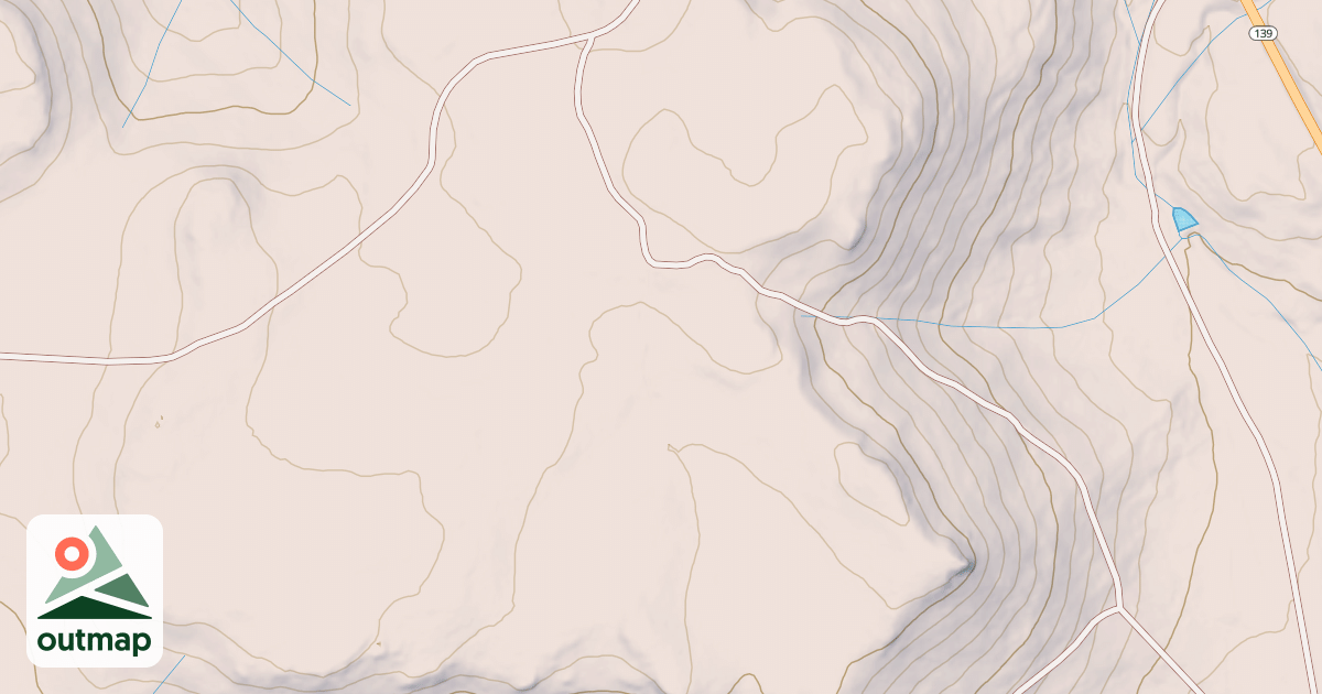 Map of ADIN PASS SPUR