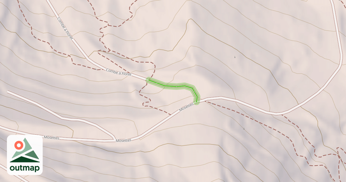 Map of Combe à Floret