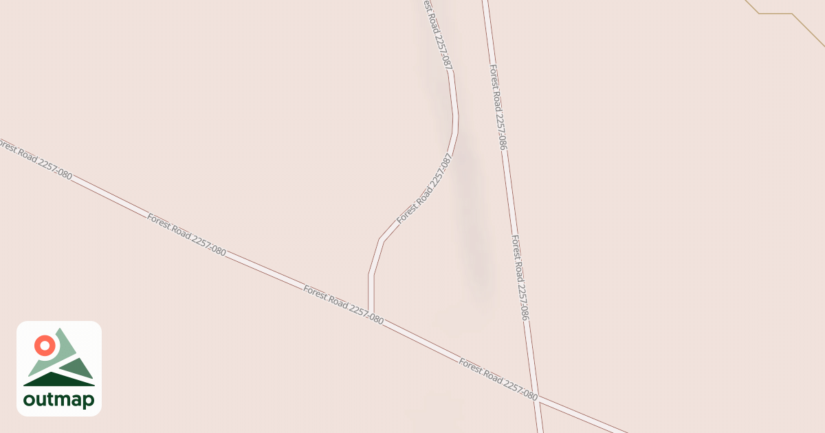 Map of USFS Motor Vehicle Use Map Roads {B56FA24D-DEAF-45A1-A42F-04F75118B306}