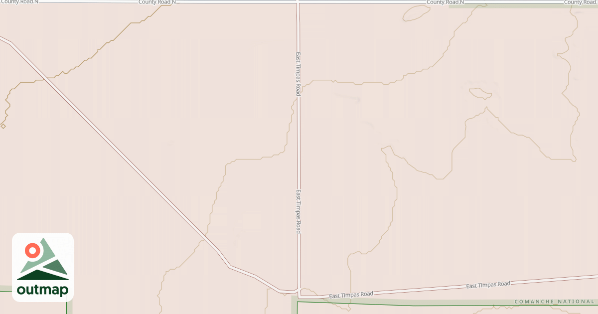 Map of EAST TIMPAS D