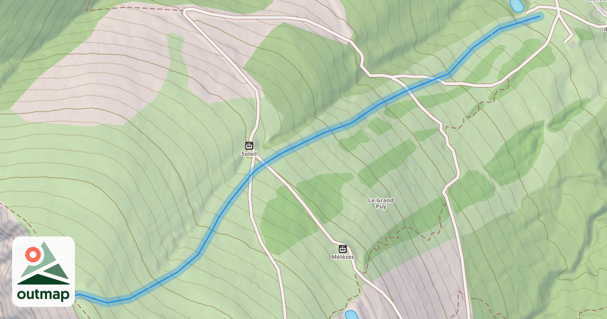 Map of Savernes