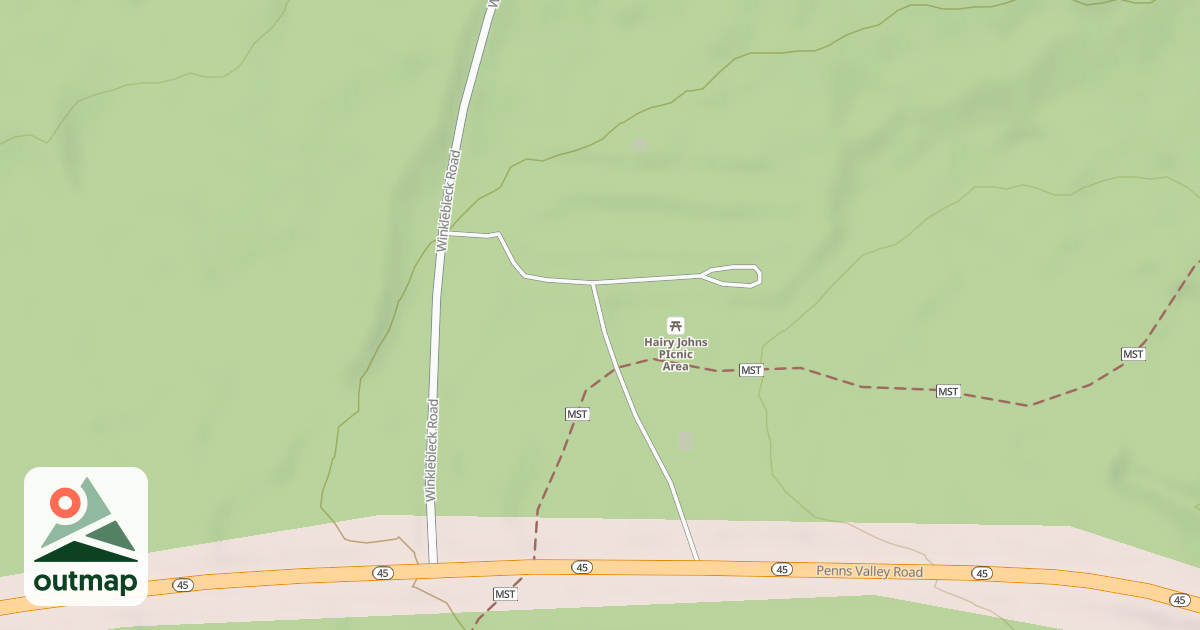 Map of Bald Eagle State Forest Snowmobile Trails