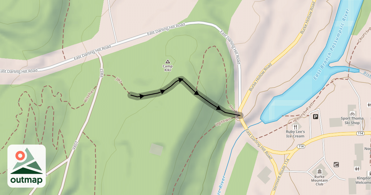 Map of Kitchel