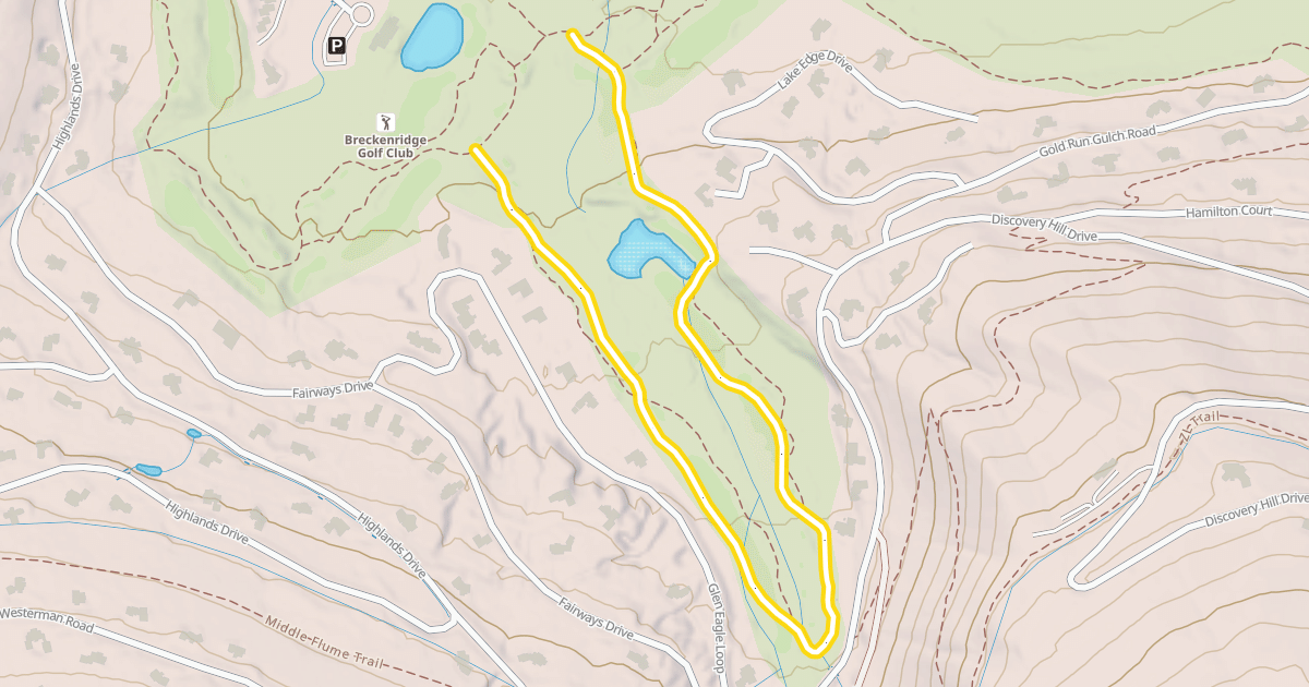 Map preview of Gold Run