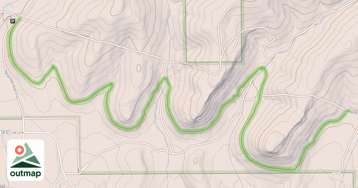 Map of Contour