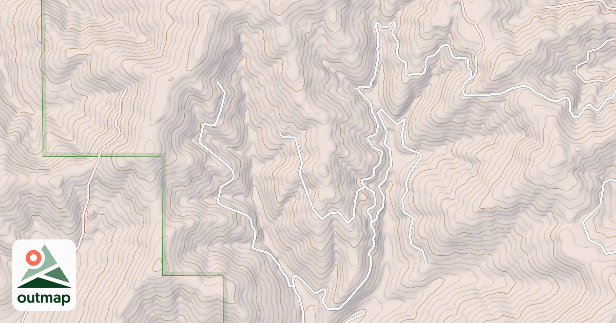 Map of GOLD HILL A