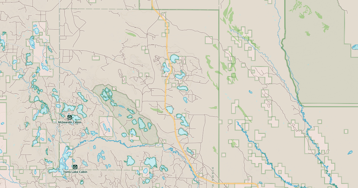 Map preview of HAYWIRE GRADE
