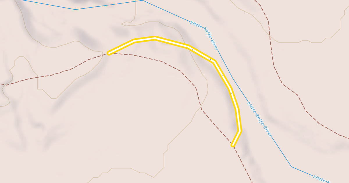 Map preview of Korkki Nordic Trails