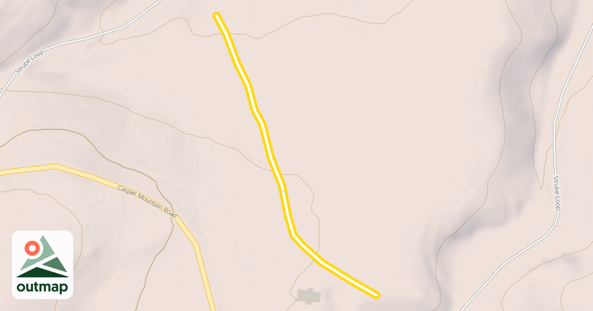 Map of Cross Trail #3