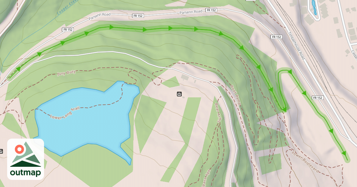 Map of Lower Green World