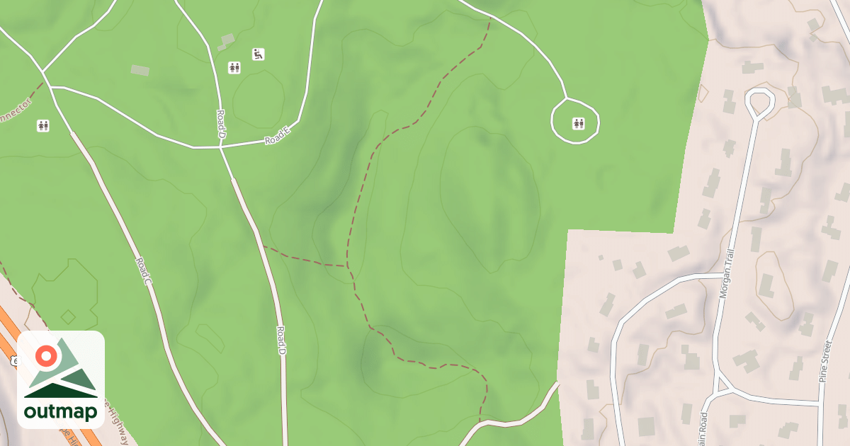 Map of USGS National Digital Trails 0703592a-81c7-4074-8a94-b7f5dabb6de5