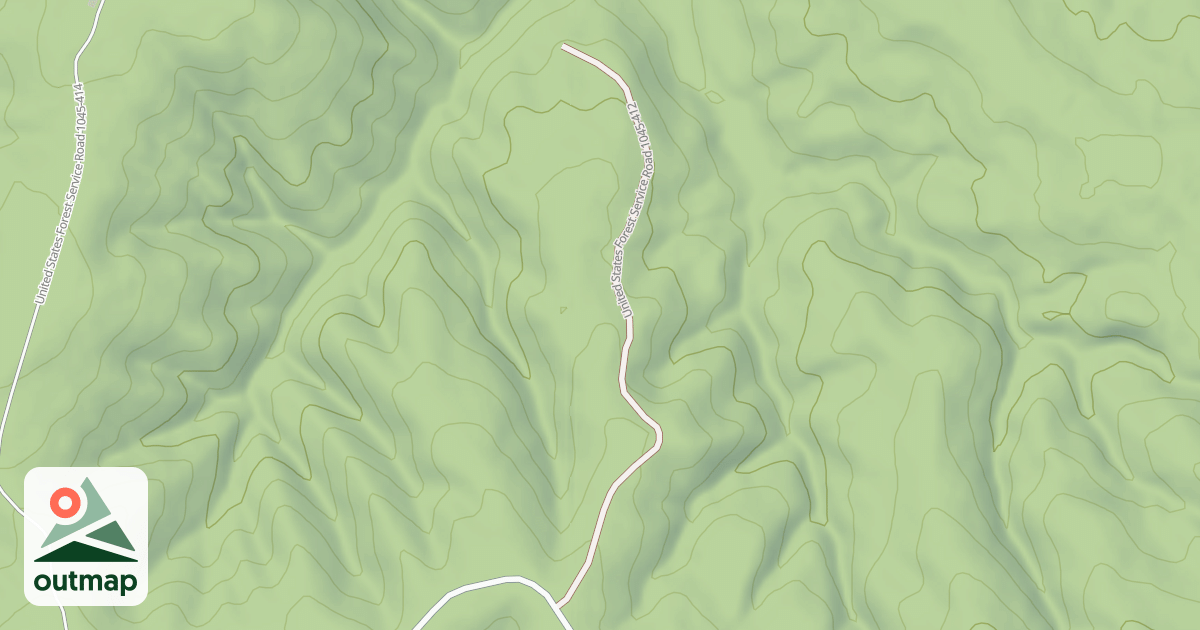 Map of USFS National Forest System Roads {C9B08F74-0ACC-4330-ACE1-45185C6F21A4}