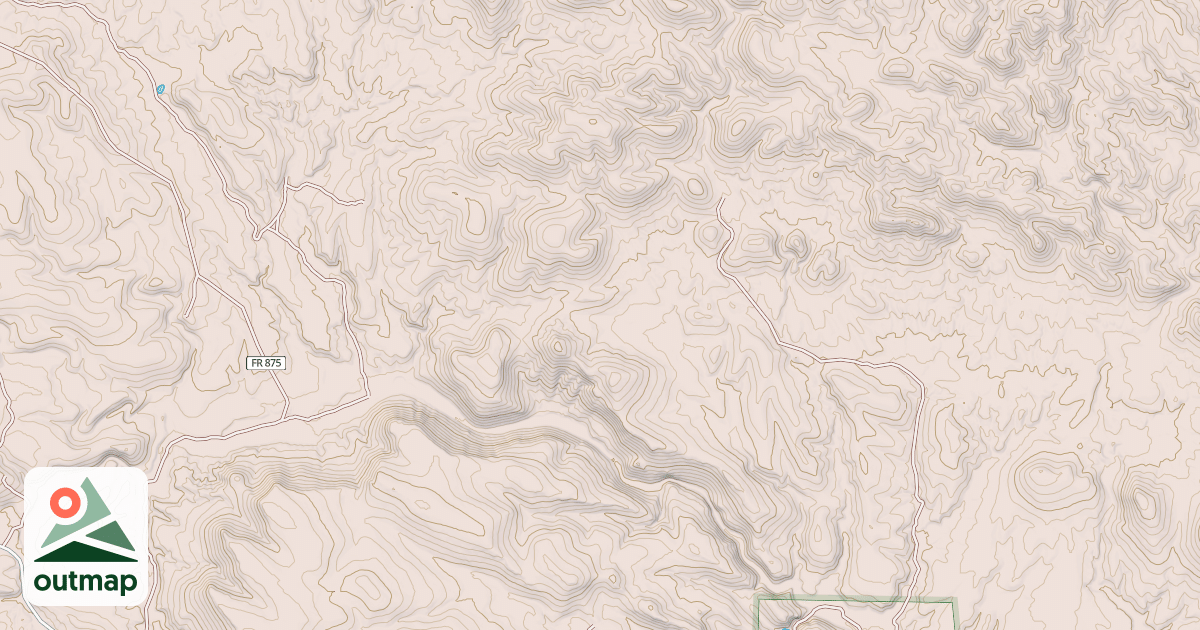 Map of North Hills Atv Trail