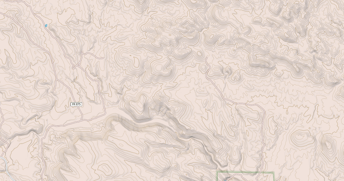 Map preview of North Hills Atv Trail