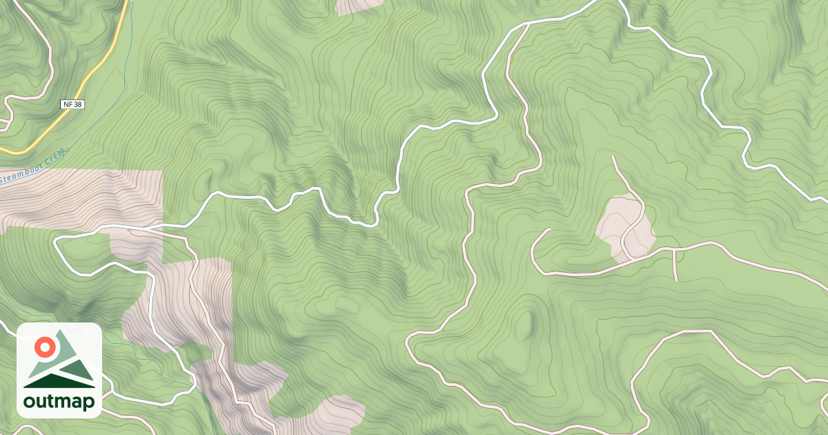 Map of -- WILD ROSE THIN T.S.