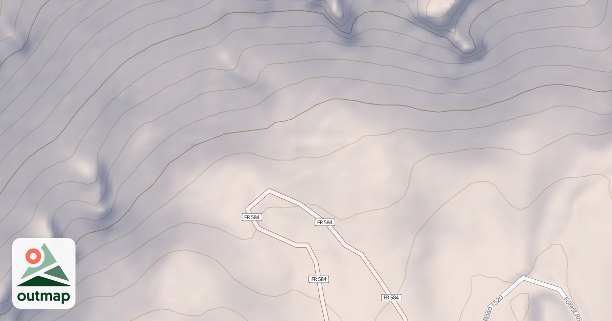 Map of CANYON MEADOW WATER SOURCE