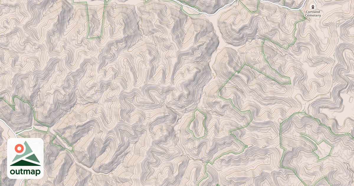 Map of LAUREL FORK
