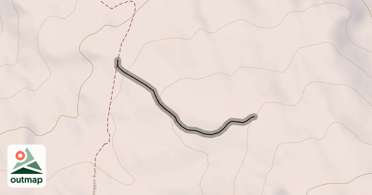 Map of Blacktail Loop