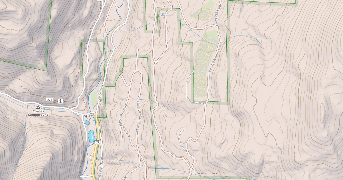Map preview of USFS Motor Vehicle Use Map Roads {3CCABBCD-739D-43D8-9B31-2A38386860AD}