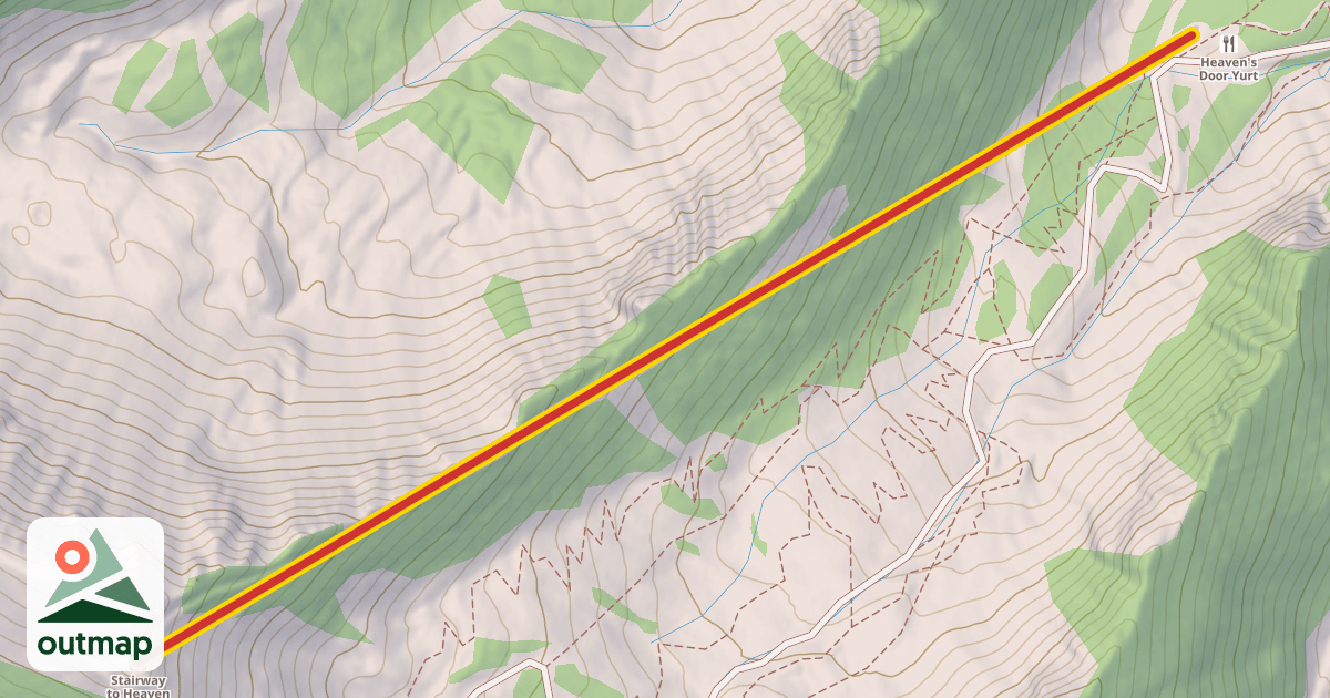 Map of Stairway to Heaven
