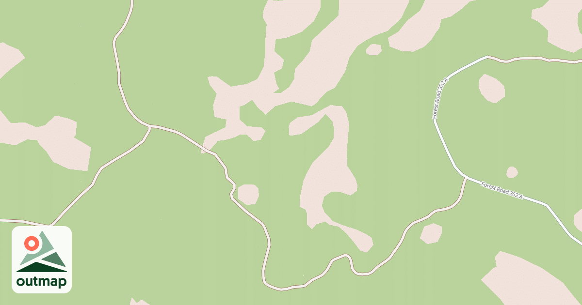 Map of POSEY BRANCH