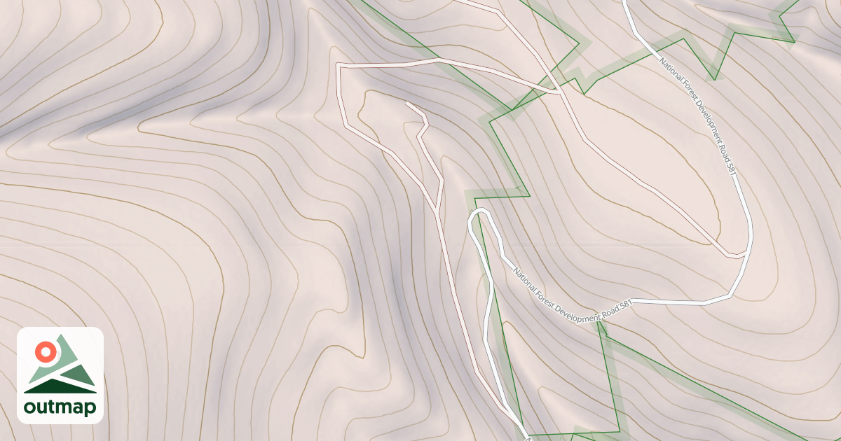 Map of Hamilton Creek