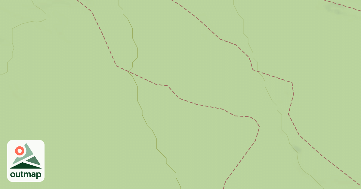 Map of Prince Gallitzin State Park Trails