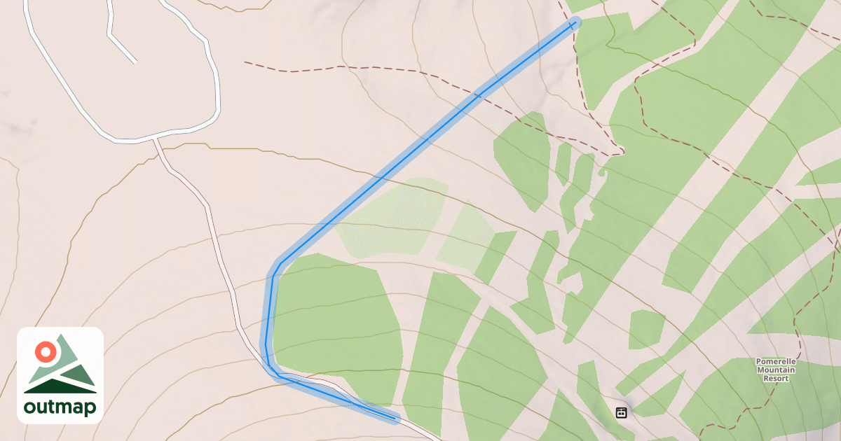 Map of Twin Lakes