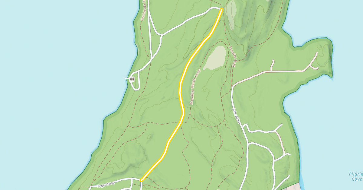 Map preview of University Drive