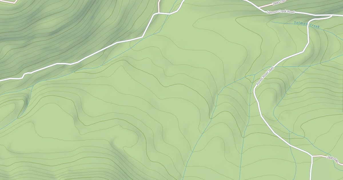 Map preview of USFS National Forest System Roads {BFC873AF-AF24-446E-8F9F-973A019BE4C6}