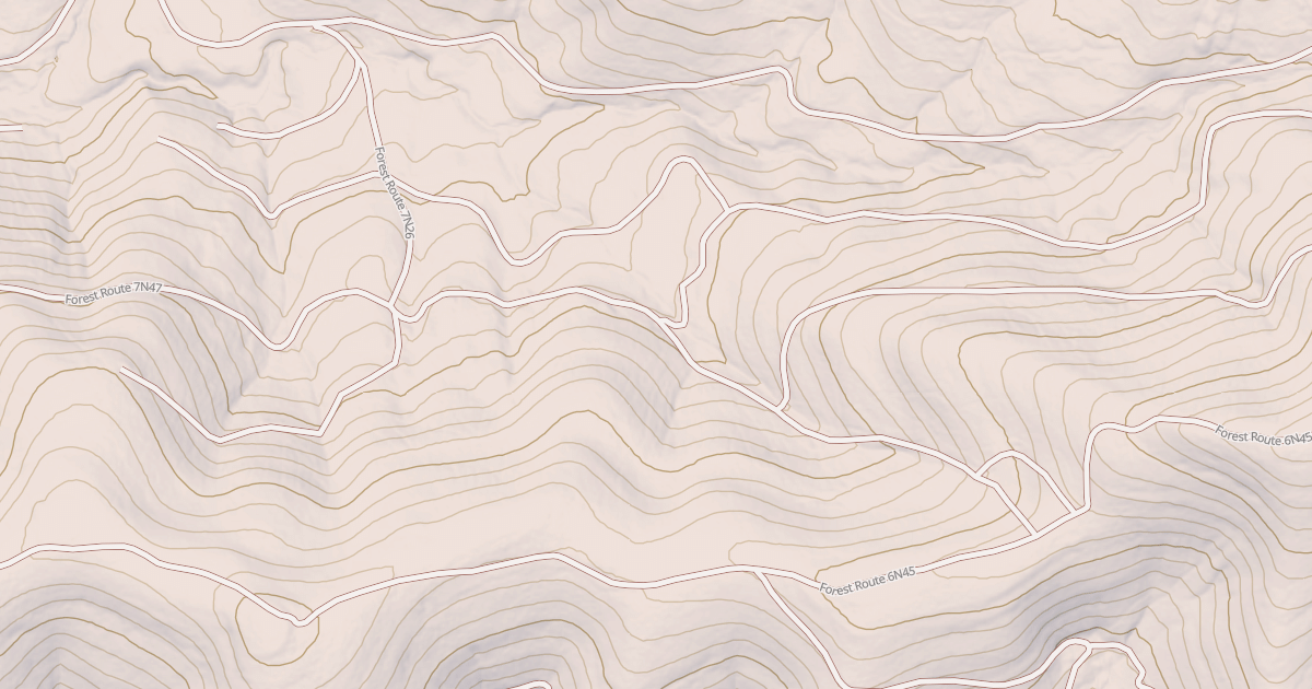 Map preview of USFS Motor Vehicle Use Map Roads {615362E0-556C-4114-941E-9F267038899F}