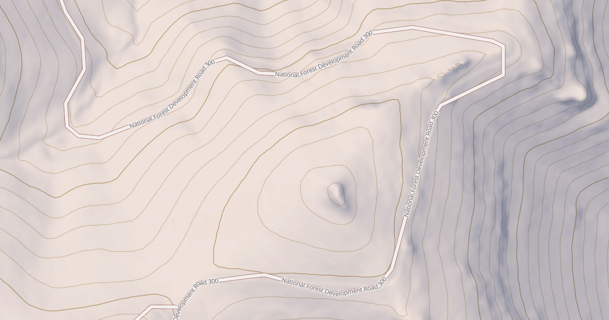 Map preview of USFS Motor Vehicle Use Map Roads {CE1068B5-FFFF-4532-B4A5-6A0F239CC531}