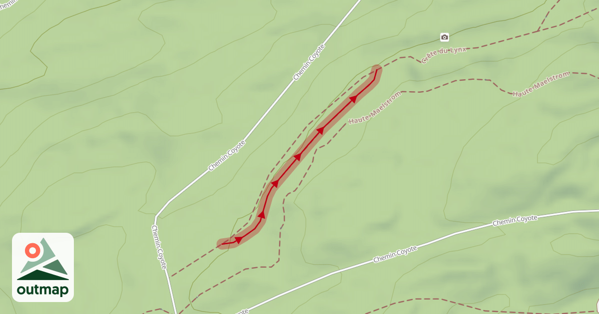 Map of La chèvre de la Crête du Lynx