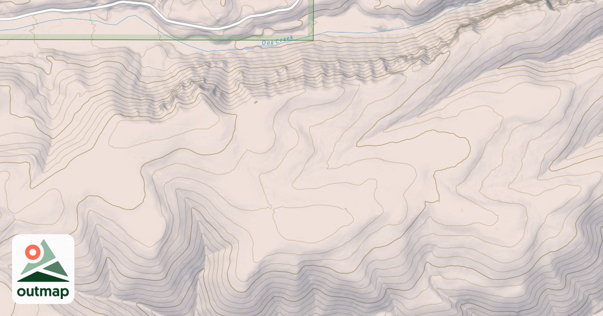 Map of POISON OAK