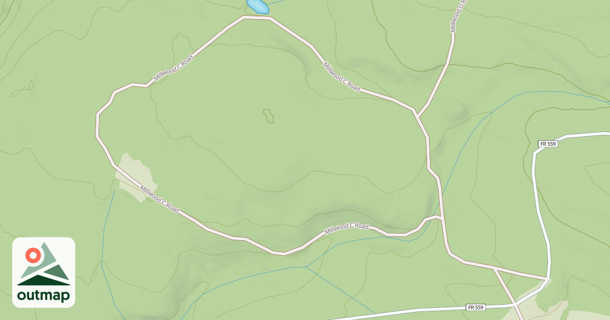 Map of MILLWOOD C