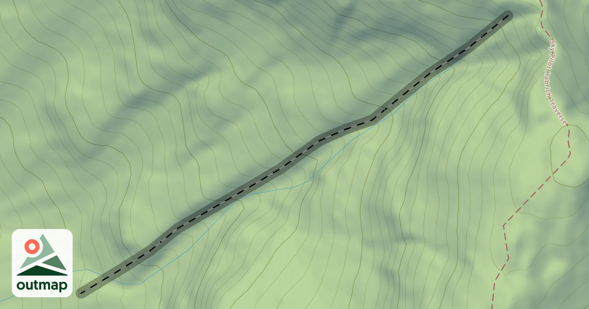Map of Exit Gully