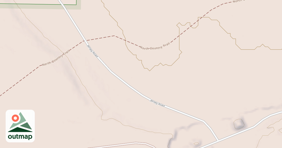 Map of OLD LAKE SPUR A