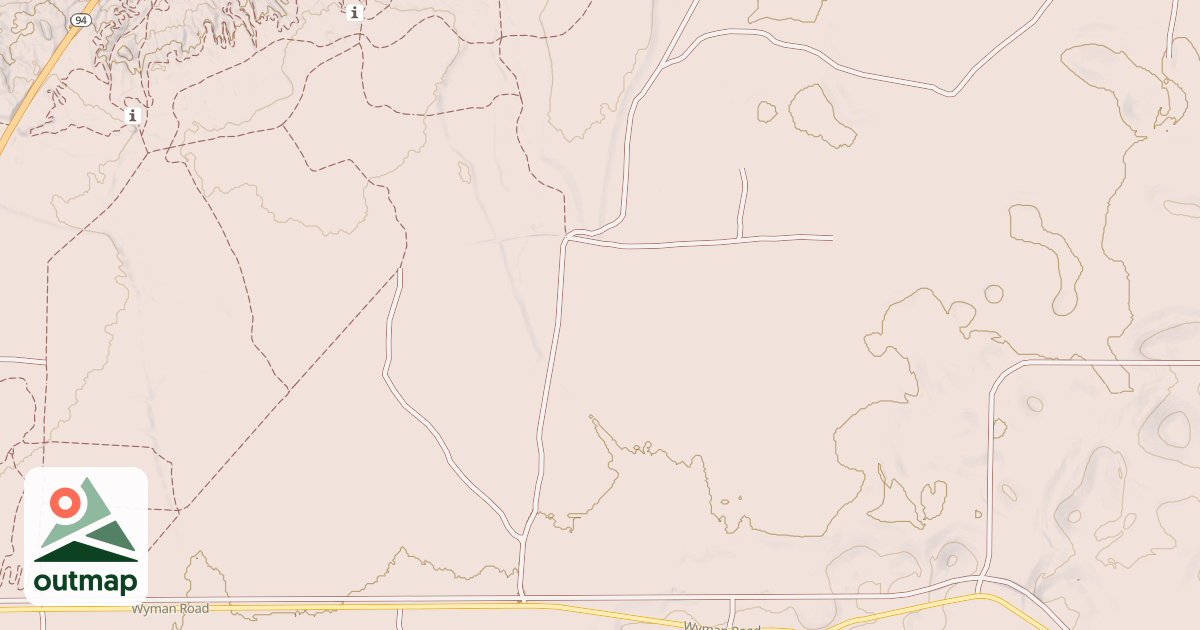 Map of HUMP