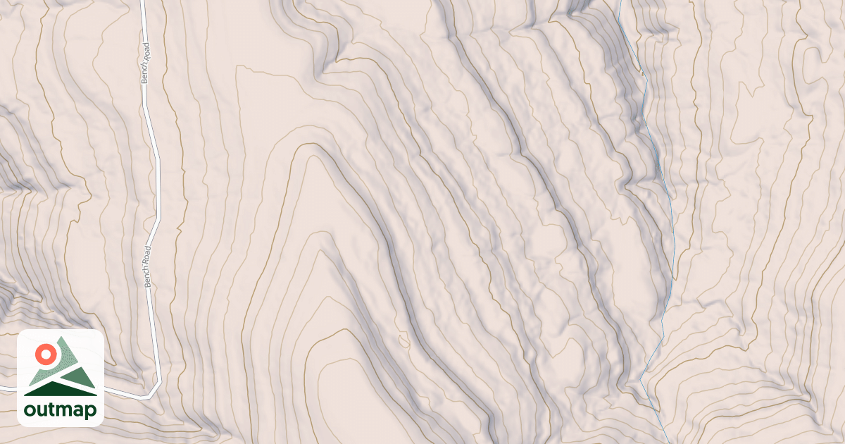 Map of USFS Motor Vehicle Use Map Roads {1A749D0C-FFF9-454F-9AE4-64DB556B8B3F}