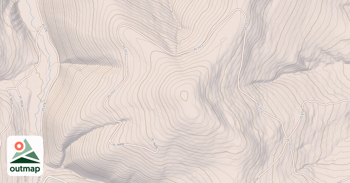 Map of RED ROCK
