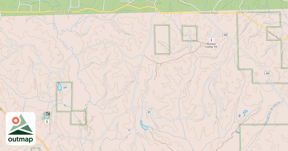 Map of BIRDS CREEK RD