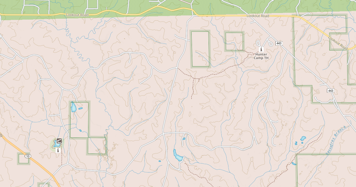 Map preview of BIRDS CREEK RD