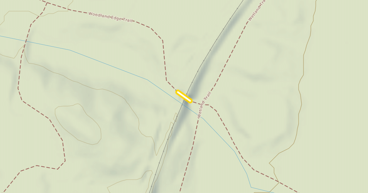 Map preview of Woodland Edge Trail
