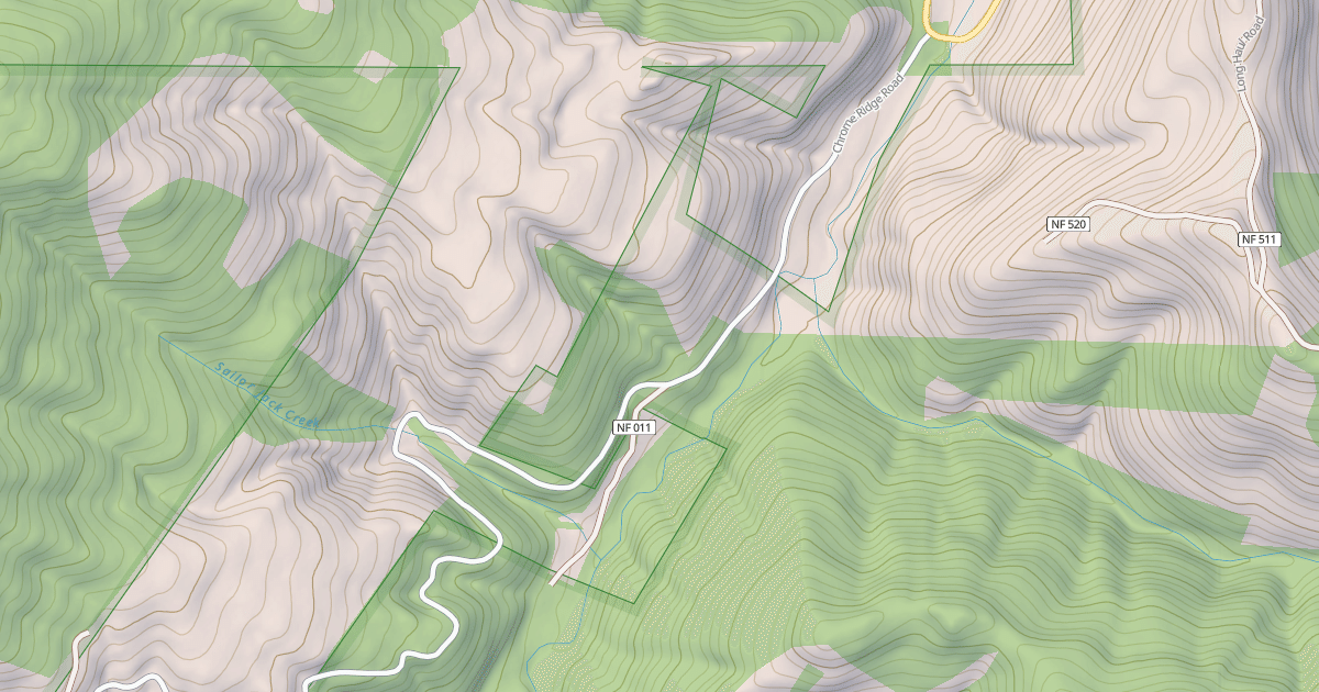 Map preview of CHROME RIDGE