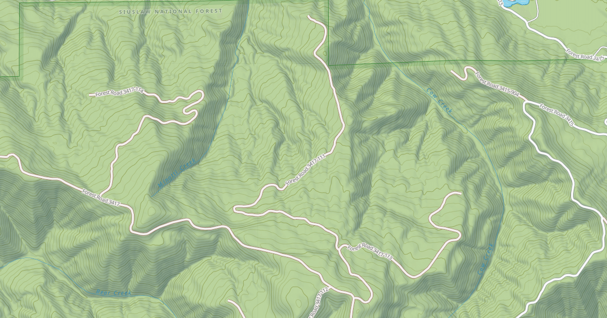 Map preview of USFS Motor Vehicle Use Map Roads {215B45E8-DC31-4D42-96BC-9DEBEA0EBCD6}