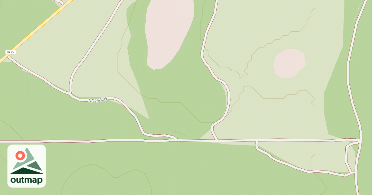 Map of USFS Motor Vehicle Use Map Roads {30695D57-0995-4F5F-9AD0-0151531A6F39}