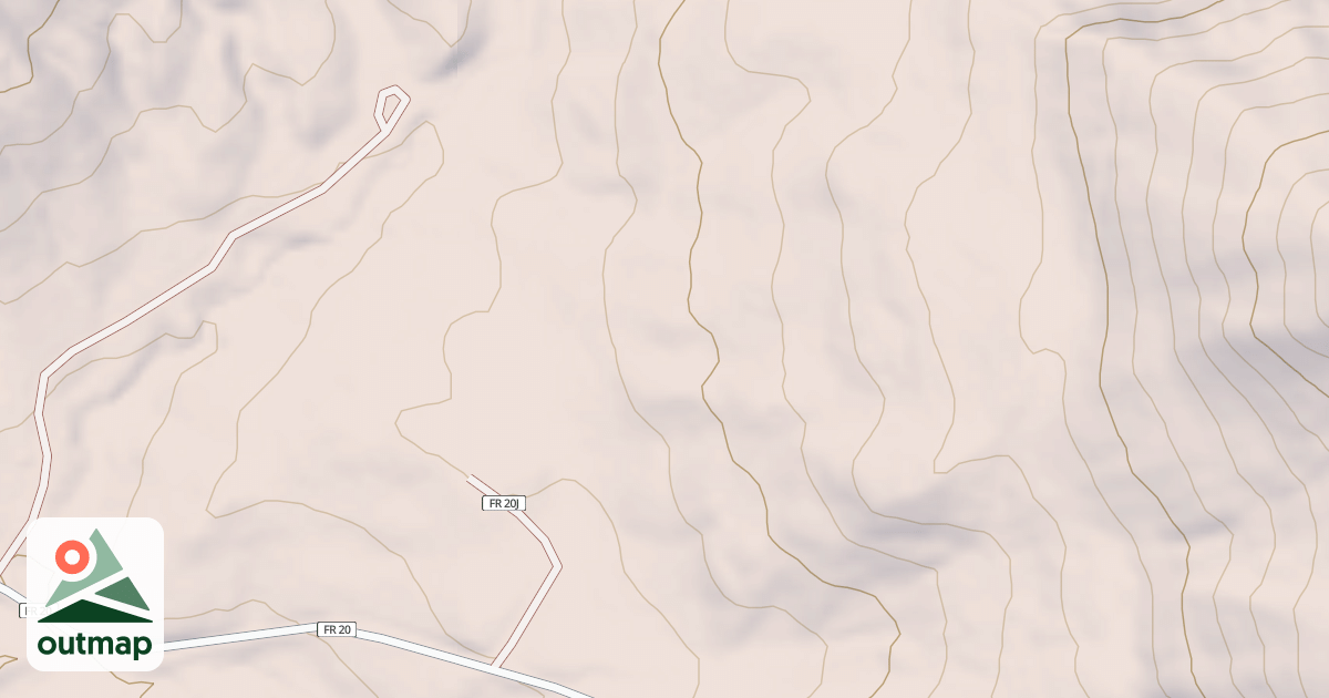 Map of USFS Motor Vehicle Use Map Roads {5F56111B-4D4D-48DD-92DF-11CFCE7621F3}