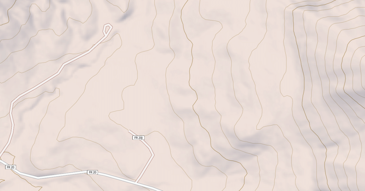 Map preview of USFS Motor Vehicle Use Map Roads {5F56111B-4D4D-48DD-92DF-11CFCE7621F3}