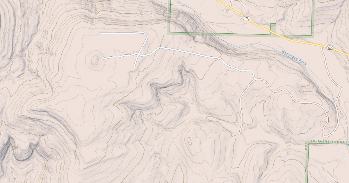 Map preview of USFS Motor Vehicle Use Map Roads {DFCE47BA-C8EB-4739-ACDE-4CCE3B0F15B3}
