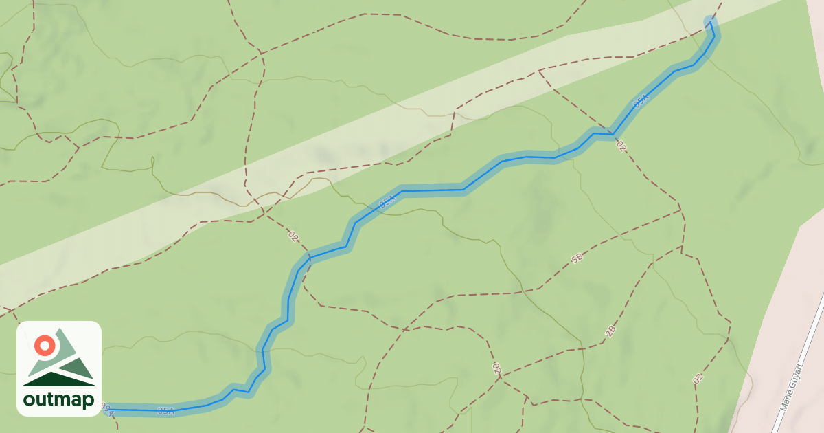 Map of 05A